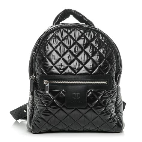 chanel coco cocoon backpack|authentic chanel backpack.